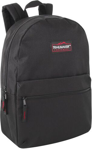 Trail maker Classic 17 inch Backpacks with Adjustable Padded Straps | School Backpacks for Girls, Boys (Navy) in Saudi Arabia