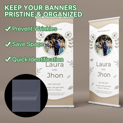 Poster Sleeves 4 x 40 Inch, 100 Pack Long Plastic Sleeves Clear Narrow Poster Poly Bags, Waterproof Flat Open Blueprints Tube for Posters, Maps, Prints, Banners in Saudi Arabia