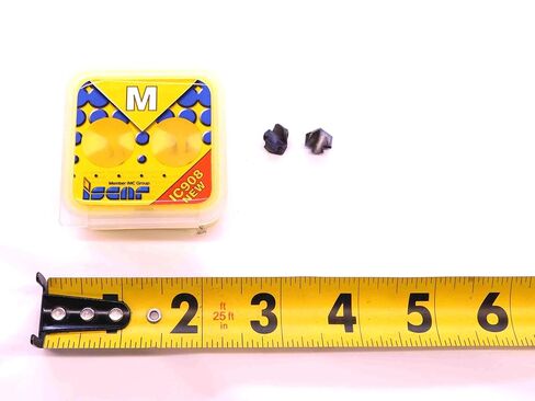 2pcs New ISCAR IDM 0429 IC908 TiAlN Coated Carbide Replaceable Drill TIP Inserts - NS0340BM5 in Saudi Arabia