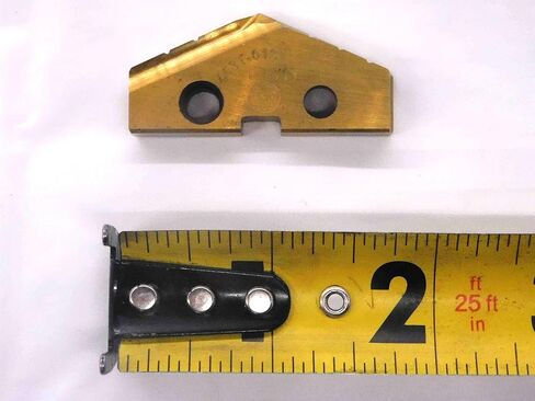 1pc New AMEC 453T-0122 1 11/16" Series #3 Carbide Spade Drill Insert 1.6875 - MW4047CT4 in Saudi Arabia