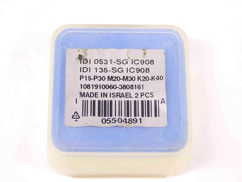 2 قطعة ISCAR IDI 0531-SG IC908 TiAlN كربيد استبدال الحفر تلميح إدراج.531 OD - BR8961CT4 in Saudi Arabia