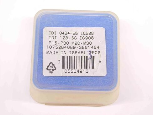 3 قطعة ISCAR IDI 0484-SG IC908 TiAlN كربيد استبدال الحفر تلميح إدراج.484 OD - BR8971CT4 in Saudi Arabia