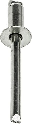 مسامير تثبيت Fastenere Pop - 1/8 بوصة × 5/16 بوصة (100 قطعة) شديدة التحمل، نهاية مفتوحة، من الفولاذ المقاوم للصدأ، مسامير برشام عمياء على شكل قبة، مقاومة للتآكل، قوة شد عالية وقص، 4-5 فجوة .251 بوصة - .312 بوصة in Saudi Arabia