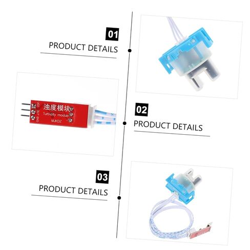 Veemoon Turbidity Sensor 3.3-5v Turbidity Value Detection Optics-Based Turbidity Measurement Practical Design in Saudi Arabia