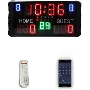 LED Digital Scoreboard Digital Scoreboard with Remote Portable Tabletop Electronic Scoreboard Battery Powered Score Keeper Game Scoreboard in Kuwait