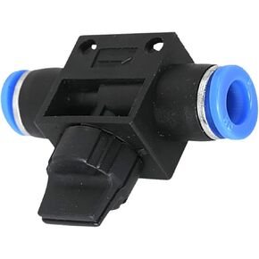 Pneumatic Quick Connector HVFF Hand Valve Switch Air Pipe Insert Plastic HVFF-4/6/8/10/12 2Pcs(HVFF10) in Saudi Arabia