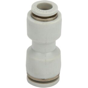 Pneumatic Connector White Straight-through Reducing PG4 6 8 10 12 16 Pipe 2Pcs(WhitePU12) in Kuwait