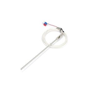 WZPT-03 PT100 1M M8 Type with 1m Wire Cable 50/100/150/200mm Probe Thermocouple Temperature Sensor 1Pcs(PT100 1M M8 50mm) in Kuwait