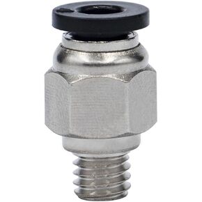 Pipe Quick Pneumatic Connector PC4-M5/01 Inlet Fitting PC Through 2Pcs(Blackpc4-01/m10(through)) in Saudi Arabia