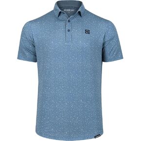 Skive Premium Golf Polo Shirt Men - Golf Shirts for Men - Mens Golf Shirts Short Sleeve - Mens Athletic Polo Shirts in Saudi Arabia