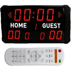 LED Football Replacement Board LED Basketball Scoreboard, Electronic 24s Countdown Ball Game, 14/24 Second Shooting Scoreboard Portable Replacement Plate in Kuwait
