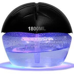 منقي هواء مائي، ناشر رائحة لغسالة الهواء بسرعات متغيرة مع 7 ألوان و6 مصابيح LED ليلية، منشط هواء صغير منعش للرائحة ومعطر هواء للمنزل والمكتب والحيوانات الأليفة in Kuwait