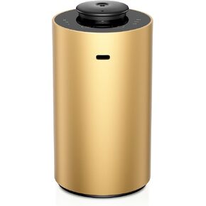 Airversa Waterless Essential Oil Diffuser for Home, Rechargeable and Portable Scent Diffuser with 3 Countdown Timers & Mist Levels for Car Room Studio Office, Scenta Lux Premium Metal Gold in Kuwait