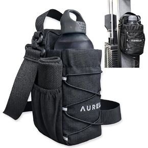 Magnetic Gym Bag for Men & Women – Small Gym Bag with Rack Attachment, Water Bottle Holder (Up to 40oz), Compact Workout Bag Keeps Gear Off Floor, Quick-Dry Towel Included in Kuwait