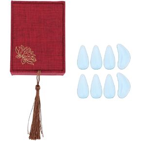 مجموعة ملحقات اللعب Guzheng الاحترافية من Totority، مجموعة أظافر صناعية كبيرة من الكريستال الأزرق، أعواد أصابع واقية من Guzheng لممارسة وأداء البالغين in Kuwait