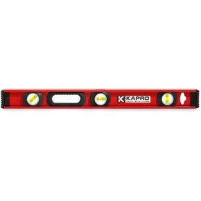 Kapro - 175 MaxPro Heavy Duty I-Beam Level - يتميز بقوارير أفقية ورأسية و+ 45 درجة وموقع راسيا مزدوج الرؤية وقاعدة V-Groove - ألومنيوم - 24 بوصة in Kuwait