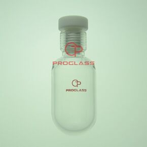 Glass Pressure Vessel heavy wall 48mL outer diamter 46mm X 70mm length with 15# thread cap in Saudi Arabia