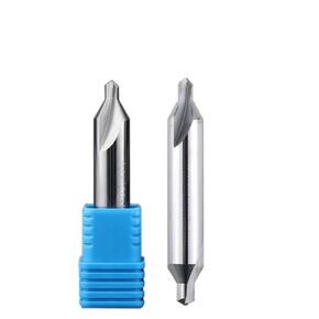 1 قطعة A1-A6 مجموعة لقم الثقب المركزية من الكربيد الصلب، نوع الشطب الغاطس 60 درجة ثقب فولاذي التنغستن (الحجم: A4xD8x60) in Kuwait