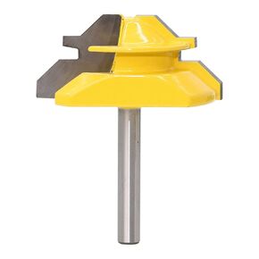 1/4 Inch Shank 45 Degree Lock Miter Router Bit Set for Wood 1Pcs in Saudi Arabia