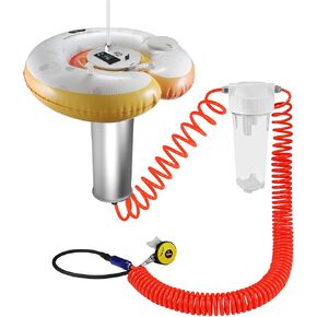 Scuba Diving Ventilator System, Portable Tankless Lung Underwater Breathing Device with 50FT Long Tube, High-Flow Rechargeable Air Compressor for Snorkeling, Recreational Diving & Fishing in Kuwait