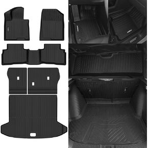 Naibeve Floor Mats for Kia Optima 2011-2015 - All Weather Custom Fit for Kia Optima Floor Mats Liners with Cargo Liner Accessories in Kuwait