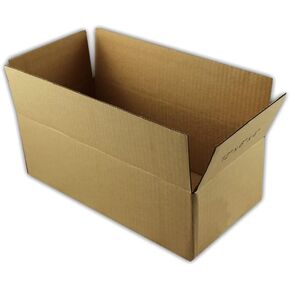 EcoSwift 5 12x6x4 صناديق التعبئة من الورق المقوى المموج البريدية المتحركة صندوق الشحن كرتون in Kuwait