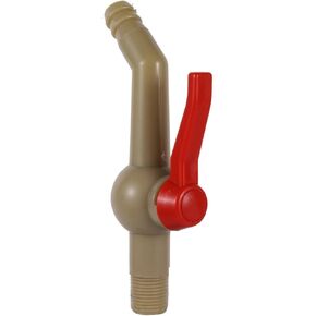 صمام استبدال محول خزان IBC، صمام التحكم في مياه الري في الحديقة، 1/2 بوصة 3/4 بوصة 1 بوصة إلى 18/24/26/32 مم شائك (كما هو موضح في الصورة 1-1/2) in Kuwait