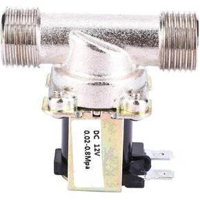 صمام نحاسي DC12V G1/2 NC صمام الملف اللولبي لمدخل المياه الكهرومغناطيسية مغلق عادةً in Kuwait