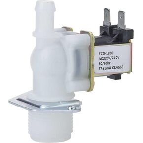 220V 3/4in Solenoid Water Valve Inlet 1-Way Guide Plastic Connector for Home Using in Kuwait