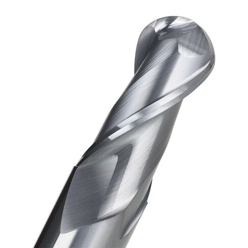 1 قطعة اثنين من المزامير الصلبة كربيد الكرة الأنف نهاية المطاحن CNC بت R0.5-R6.0 قاطعة المطحنة آلة راوتر بت أدوات in Saudi Arabia