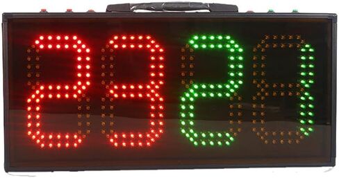 لوحة استبدال كرة القدم LED لوحة النتائج الرقمية لكرة السلة، لوحات إلكترونية لعرض وقت الإصابة، معدات مباريات كرة القدم، لوحة بديلة محمولة من جانب واحد in Kuwait