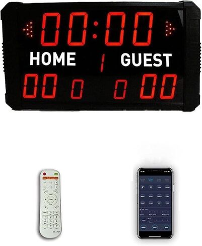 لوحة النتائج الرقمية LED لوحة النتائج الإلكترونية، لوحة النتائج الرقمية مع التحكم عن بعد التطبيق لوحة النتائج الإلكترونية الألومنيوم LED in Kuwait