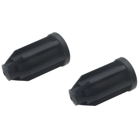 15 PCS Caster Socket Plastic 7/16" Round Chair Caster Wheel Stem Insert (Black) in Saudi Arabia