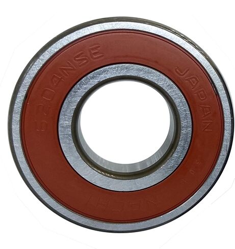 2 حزمة محامل NACHI 6204-2NSE 20X47X14MM محامل ختم مطاطي مزدوج صنع في اليابان in Saudi Arabia