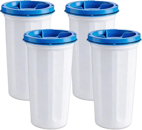 متوافق مع خرطوشة فلتر المياه الجديدة من Culligan Pitcher & Dispenser عدد 4، ترشيح متقدم على 5 مراحل، يقلل الرصاص، إجمالي PFAS، الزئبق، الفلورايد والكلور من GAMOTH in Saudi Arabia