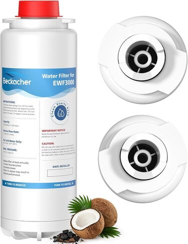 فلتر بديل متوافق مع محطات تعبئة الزجاجات Elkay 51300C EWF3000 وElkay EZH2O، بديل لـ EWF3000، ERF750، 51299C، 55898C، سعة 3000 جالون (مع شريحة - عبوة واحدة) in Kuwait