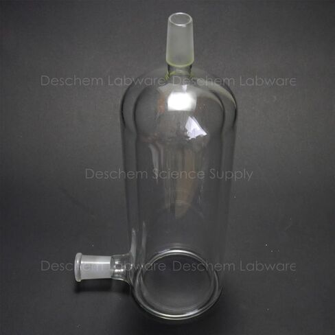 1000 مل، 24/40، مصيدة ثلج مغلفة بالزجاج، طبقة مزدوجة، أواني زجاجية للمختبر in Kuwait