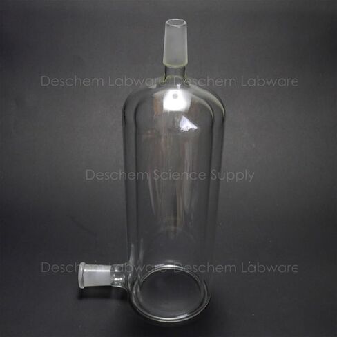 1000 مل، 24/40، مصيدة ثلج مغلفة بالزجاج، طبقة مزدوجة، أواني زجاجية للمختبر in Kuwait