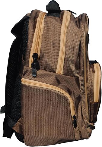 Denco Seattle Seahawks 19" Premium Backpack - Desert Sand -Fits Most 17 Inch Laptops and Tablets - Ideal for Work, Travel, College, and Commuting in Saudi Arabia