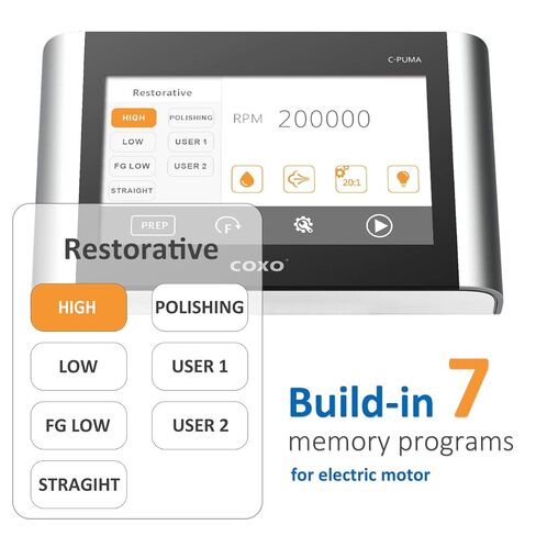 Coxo Dental Multi-use Motor, Integrating Functions of Electric Motor and Endo Motor #C-Puma Master, Sold by JMU in Saudi Arabia
