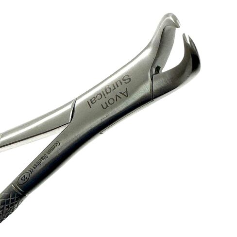 ملقط قلع أسنان جديد عالي الجودة رقم 23 بقرة قرن سفلي من الفولاذ المقاوم للصدأ الألماني in Kuwait