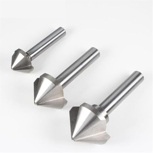 6.3-45mm HSS 3 Flute 120 Degree Chamfer Countersink Drill Bits (Size : 45mm) in Saudi Arabia