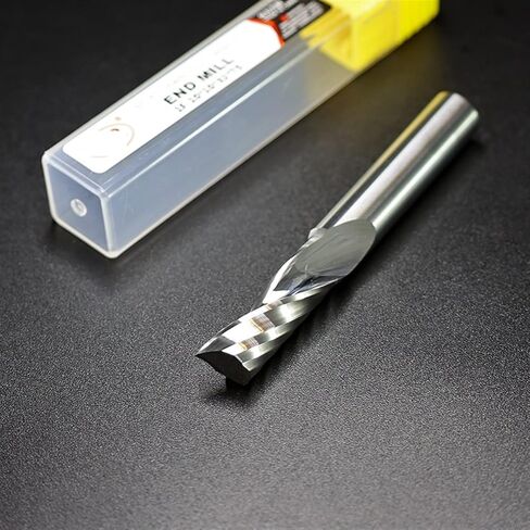One Single Flute Spiral Carbide Engraving Router Bit Acrylic Wood Aluminum 1Pcs ( Color : 3.175x25x45 , Size : AA(1PCS) ) in Saudi Arabia