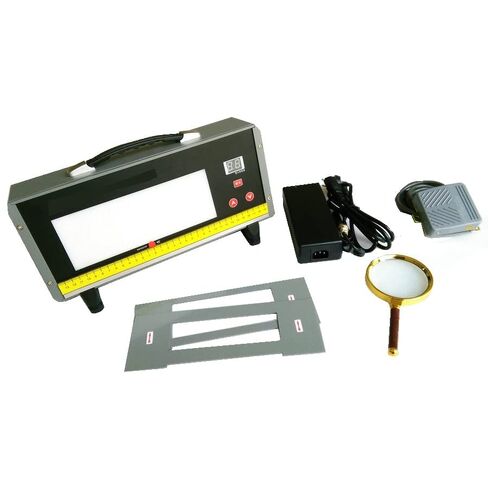 NDT Film Viewer LED Radiographic Film Viewer X-ray Radiographic Film Viewer Viewing Instrument with Adjustable Luminace Level Observation Evenness ≥0.9 Wattage 120W in Kuwait