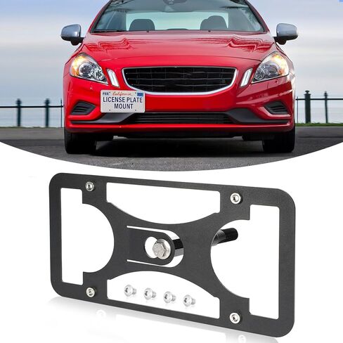 Front Bumper Tow Hook License Plate Mount Bracket for BMW M2 M3 M4 M5 M6 X5M X6M or M-Sport M135i M235i M328i M335i M4xx M5xx Series M-Sport X5 X6, etc in Saudi Arabia