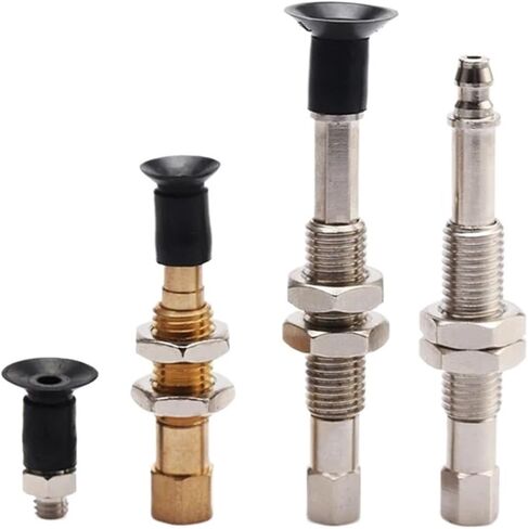 10Pcs One/Two/Three-Layer Mini Vacuum Chuck Pneumatic Components ZP-2/3/4/6/8/10 Industrial Manipulator Silicone Suction Cups(B-7,Black Anti-static) in Saudi Arabia
