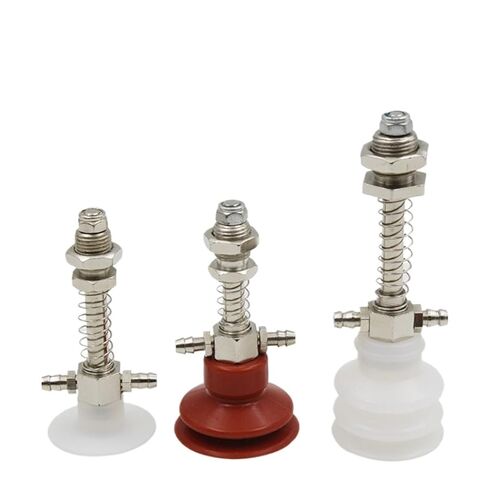 10Pcs Head Double Layer Vacuum Pneumatic Components Silicone Sucker DP-S Industrial Silicone Strong Suction Cups Nozzle(DP-S08) in Saudi Arabia