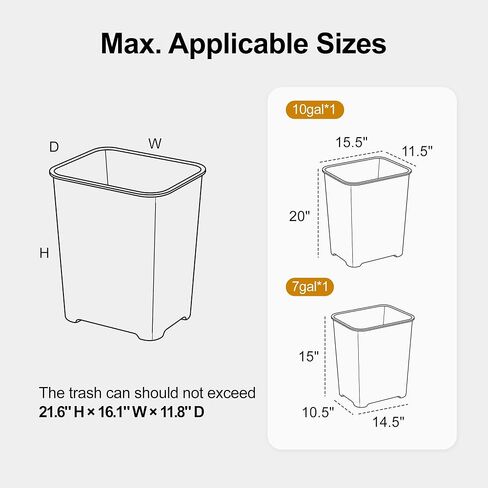 خزانة سلة المهملات القابلة للسحب من ZIFTY بسعة 10 جالون، سلة نفايات المطبخ المخفية المقاومة للحيوانات الأليفة، خزانة قمامة خشبية قائمة بذاتها وخزانة إعادة التدوير للمطبخ وغرفة الغسيل وغرفة المعيشة in Kuwait