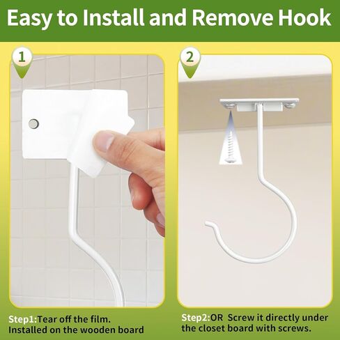 1Pcs White Self-Adhesive Banana Hook, Grape Hook, Kitchen Fruit Hooks, Banana Hanger, Keep Bananas Fresh Under The Cabinet, with Magnetic Absorption Storage Perfect Design in Saudi Arabia