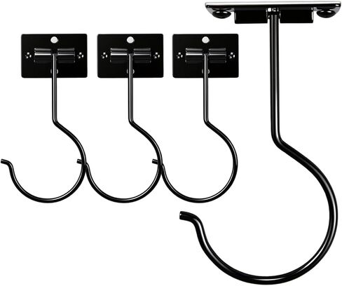 1Pcs White Self-Adhesive Banana Hook, Grape Hook, Kitchen Fruit Hooks, Banana Hanger, Keep Bananas Fresh Under The Cabinet, with Magnetic Absorption Storage Perfect Design in Saudi Arabia